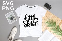 Little sister quote Svg Png Product Image 2