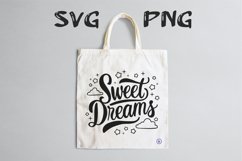 Sweet dreams quote Svg Png Product Image 2