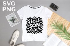 Best son ever quote Svg Png Product Image 1