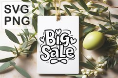 Big sale tag Svg Png Product Image 1