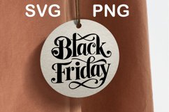Black friday tag Svg Png Product Image 1