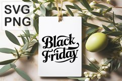 Black friday tag Svg Png Product Image 3