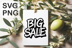 Big sale tag Svg Png Product Image 2