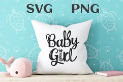 Baby girl quote Svg Png Product Image 3