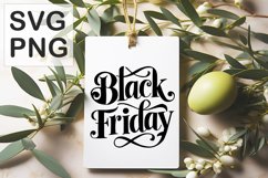 Black friday tag Svg Png Product Image 2