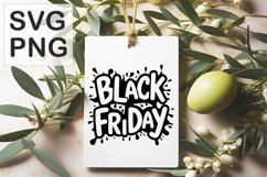 Black friday tag Svg Png Product Image 1
