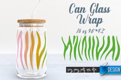 Can Glass Wrap | Animals SVG | Zebra SVG Design | Template Product Image 1