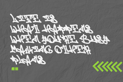 Zebra Script - Monoline Graffiti Font Product Image 2