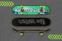 Zebra Script | Monoline Graffiti Webfont for Modern Websites Product Image 4