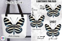 Inspirational Quotes Sublimation, Butterfly Clipart PNG Product Image 1
