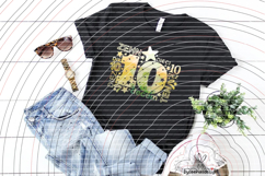 Ten Cutting File SVG DXF Product Image 2