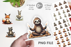 Zen Fail Critters Sticker Product Image 1