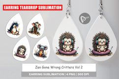 Earring Zen Fail Critters Product Image 1