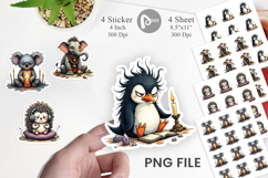 Zen Fail Critters Sticker Product Image 1
