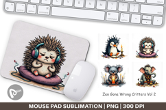 Mouse Pad Zen Fail Critters Product Image 1