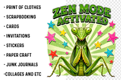Zen Mode Activated PNG Product Image 2