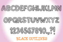 Zen Pebbles Stone Lettering ABC Font Type Balancing OTF Product Image 2