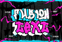 Zero Blast | Bold Handwritten Graffiti Webfont for Urban Product Image 6