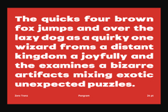 Zero Tranz - Bold Modern Expanded Sport Sans Product Image 5