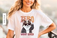 Zero Woof Given T shirt Design