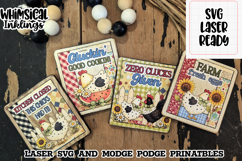 Zero Clucks Chicken Magnets Modge Podge SVG's and Printables Product Image 1