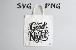 Good night quote Svg Png Product Image 2