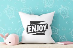 Enjoy quote Svg Png Product Image 1