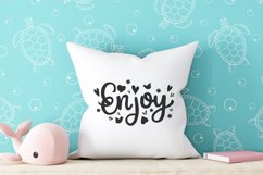 Enjoy quote Svg Png Product Image 3