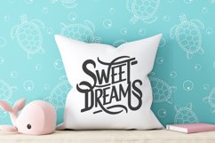 Sweet dreams quote Svg Png Product Image 2