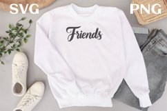 Friends quote Svg Png Product Image 3