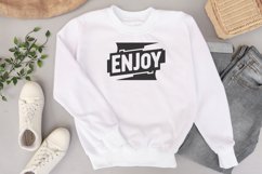 Enjoy quote Svg Png Product Image 3