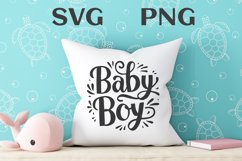 Baby boy quote Svg Png Product Image 2