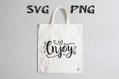 Enjoy quote Svg Png Product Image 3
