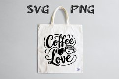 Coffee love quote Svg Png Product Image 2