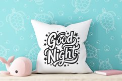 Good night quote Svg Png Product Image 3