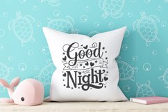 Good night quote Svg Png Product Image 2
