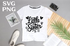 Little sister quote Svg Png Product Image 2
