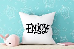 Enjoy quote Svg Png Product Image 3