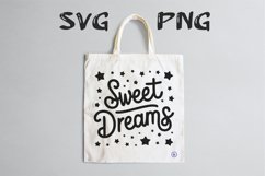 Sweet dreams quote Svg Png Product Image 2
