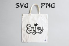 Enjoy quote Svg Png Product Image 2
