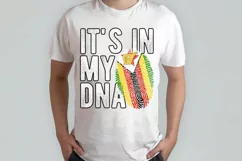 It's in my DNA Zimbabwe Flag Fingerprint PNG Sublimation Product Image 2