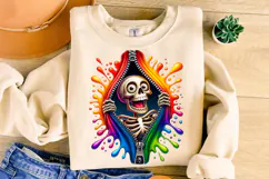 3D Skeleton PNG, Zipper PNG, Kids Png, Children PNG, Toddler Product Image 3
