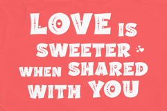 Zippy Love | Decorative Valentine Webfont for Sweet Websites Product Image 4