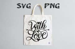 With love quote Svg Png Product Image 1