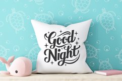 Good night quote Svg Png Product Image 3