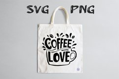 Coffee love quote Svg Png Product Image 2