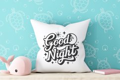 Good night quote Svg Png Product Image 3