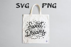 Sweet dreams quote Svg Png Product Image 1