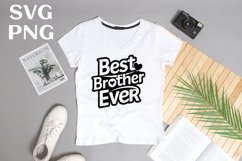 Best brother ever quote Svg Png Product Image 2