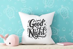 Good night quote Svg Png Product Image 3